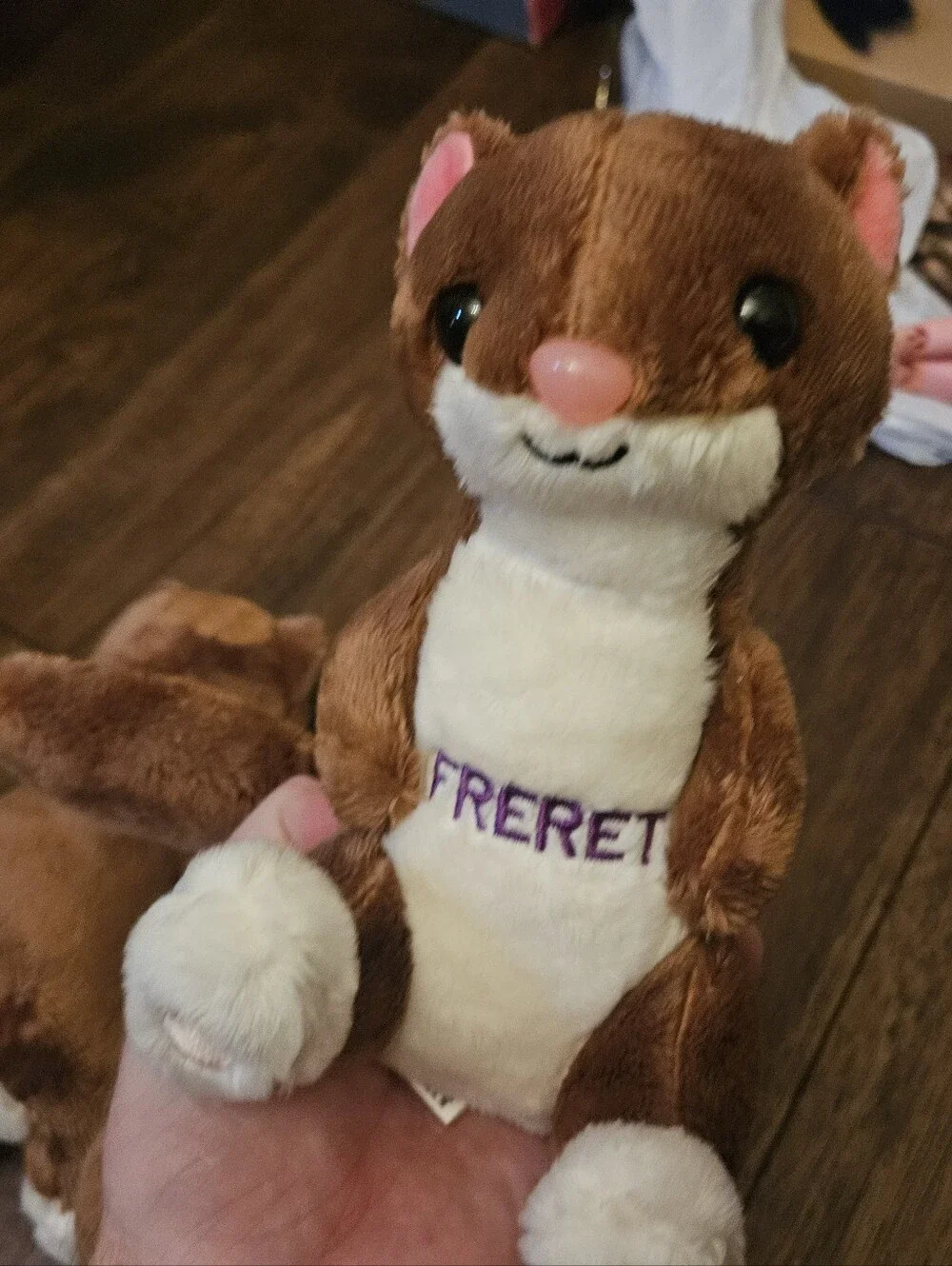 Mardi Gras Freret Plush Stuffed Animal Used Condition Lot Of 3 Ferrets Toys .